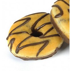 Donut chocomarbré